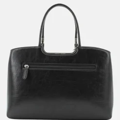 Schoudertassen^Daniele Donati handtas M black