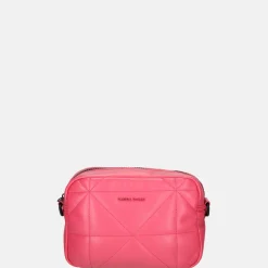 Crossbody Tassen^Daniele Donati puffy crossbody tas fuchsia