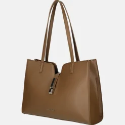 Schoudertassen^Daniele Donati schoudertas light brown
