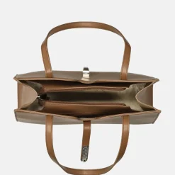 Schoudertassen^Daniele Donati schoudertas light brown