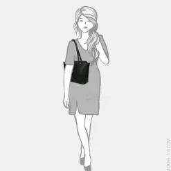 Shoppers^Daniele Donati shopper black