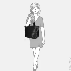 Shoppers^Daniele Donati shopper puffy black