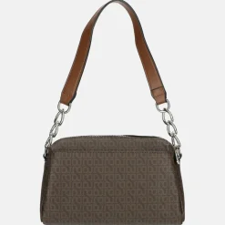 Crossbody Tassen^David Jones crossbody tas dark brown