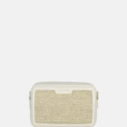 Crossbody Tassen^David Jones crossbody tas raffia coconut cream
