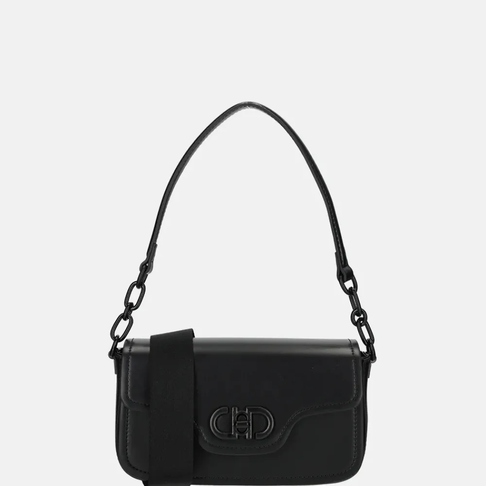Schoudertassen^David Jones schoudertas black