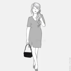 Schoudertassen^David Jones schoudertas black