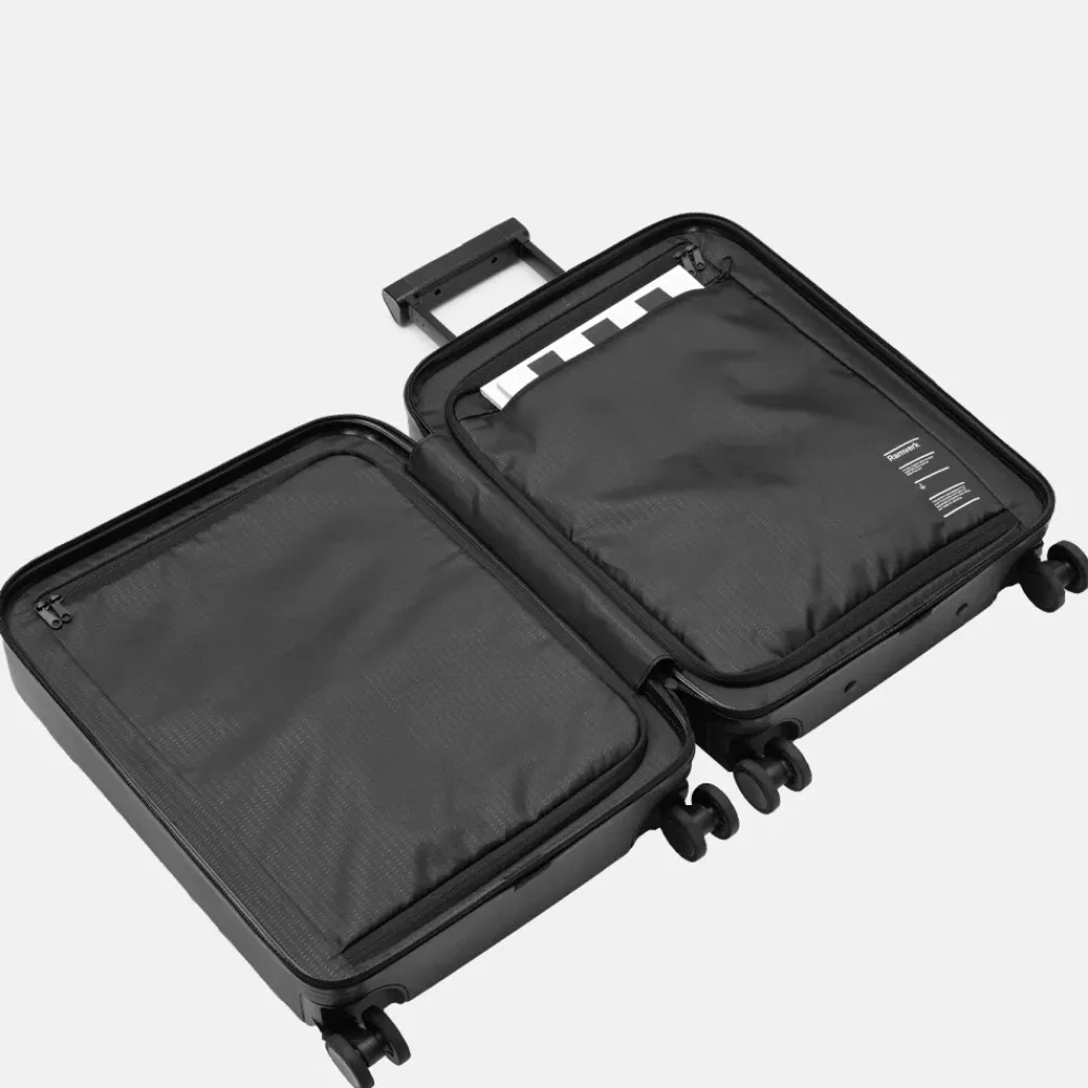 Handbagage Koffers^Db Journey Front-Access Ramverk Carry-on handbagage koffer 55cm black out
