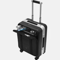 Handbagage Koffers^Db Journey Frontpocket Ramverk Pro Carry-on handbagage koffer 56 cm Silver
