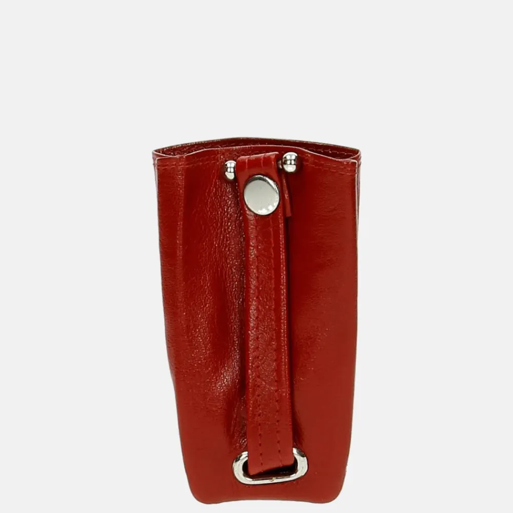 Sleuteletuis^DD Exclusive klomodel sleuteletui rood