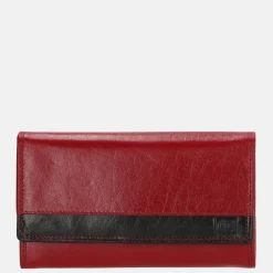 Dames Portemonnees^DD Exclusive portemonnee red/black