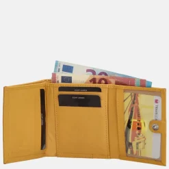 Heren Portemonnees | Dames Portemonnees^DD Exclusive portemonnee yellow