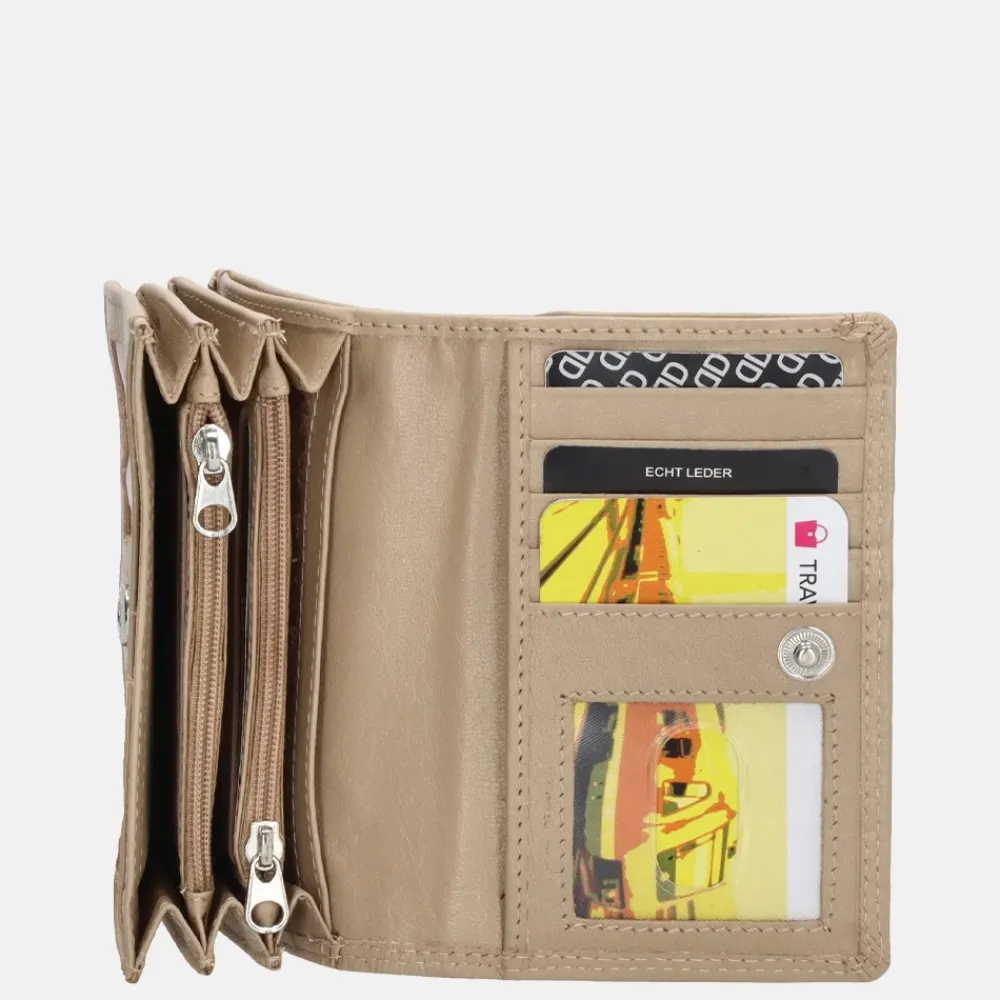 Heren Portemonnees | Dames Portemonnees^DD Exclusive portemonnee light taupe