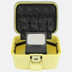 Beautycases^Decent Axiss-Fix beautycase pastel geel