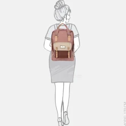 Vrijetijd Rugzakken | School Rugzakken^Doughnut Macaroon Large Jungle Backpack rugzak 15 inch chestnut