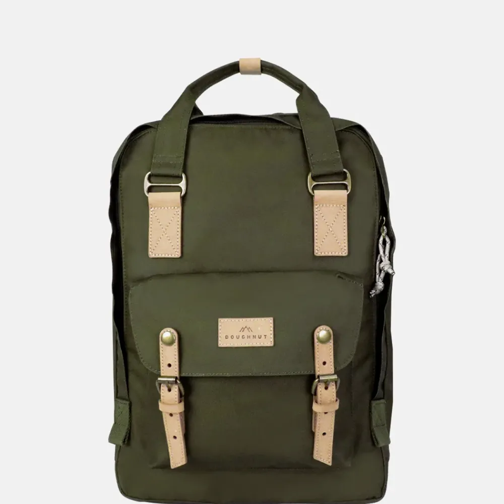 Vrijetijd Rugzakken | School Rugzakken^Doughnut Macaroon Large Reborn rugzak 15 inch army
