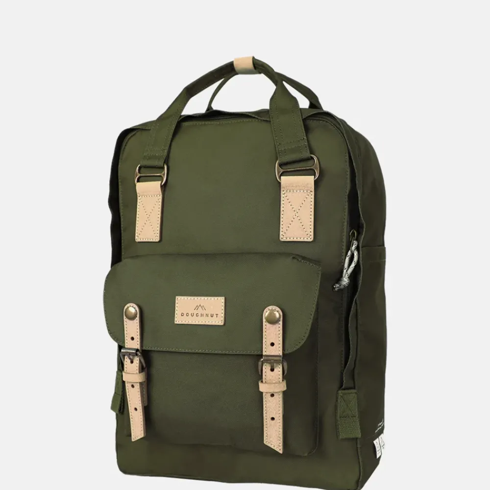 Vrijetijd Rugzakken | School Rugzakken^Doughnut Macaroon Large Reborn rugzak 15 inch army