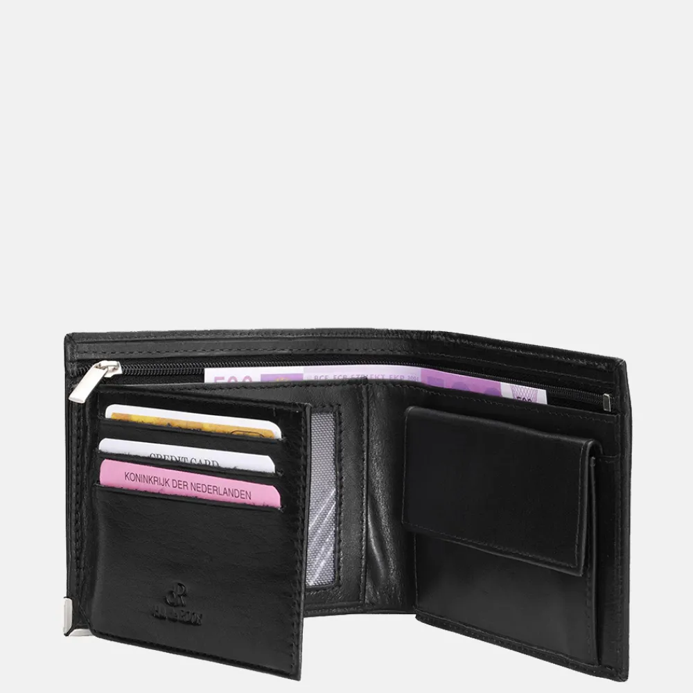 Heren Portemonnees^DR Amsterdam billfold black