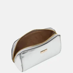 Make-Up Tasjes^DR Amsterdam make-up tas/etui silver
