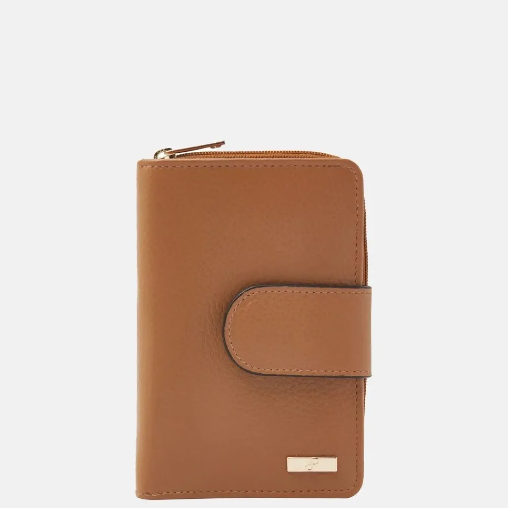 Dames Portemonnees^DR Amsterdam portemonnee camel