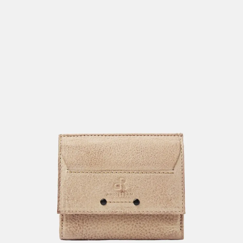 Dames Portemonnees^DR Amsterdam portemonnee beige