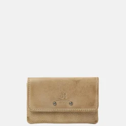 Dames Portemonnees^DR Amsterdam portemonnee beige