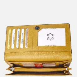 Dames Portemonnees^DR Amsterdam portemonnee yellow