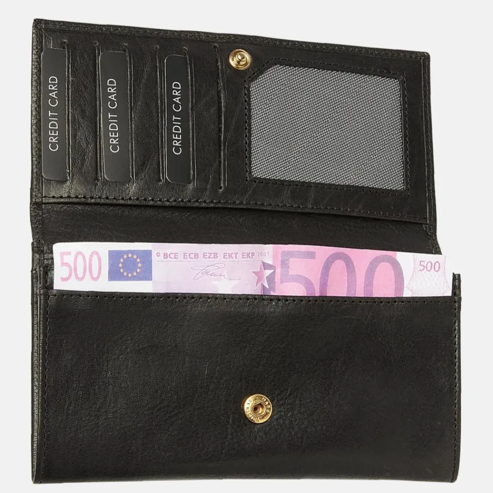 Dames Portemonnees^DR Amsterdam portemonnee black