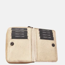 Dames Portemonnees^DR Amsterdam portemonnee beige