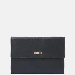 Dames Portemonnees^DR Amsterdam Porto portemonnee M black