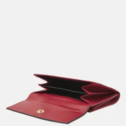 Dames Portemonnees^DR Amsterdam Porto portemonnee M tango red