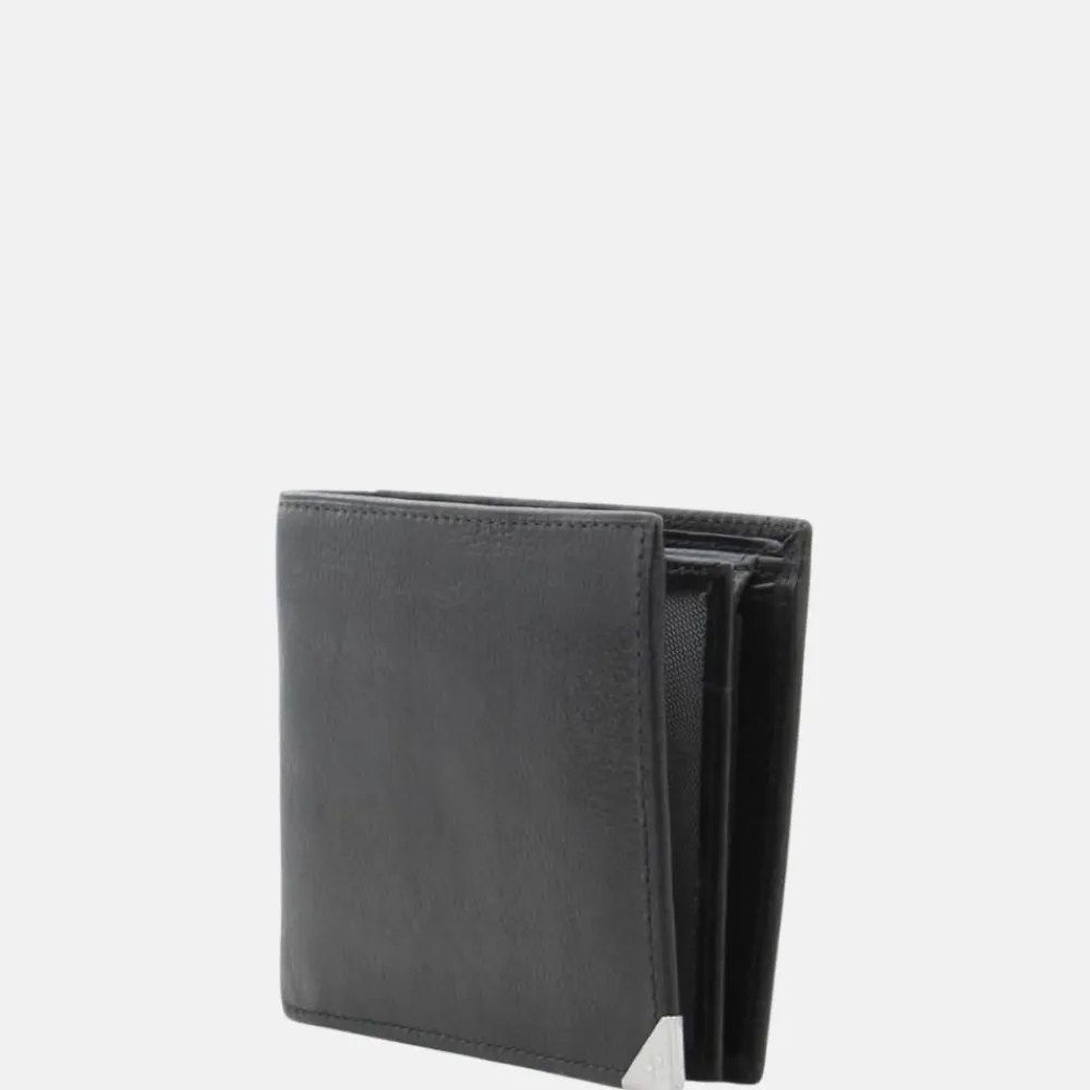 Heren Portemonnees^DR Amsterdam Toronto billfold black