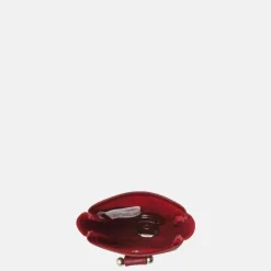 Sleuteletuis^DR Amsterdam Toronto klokmodel sleuteletui red
