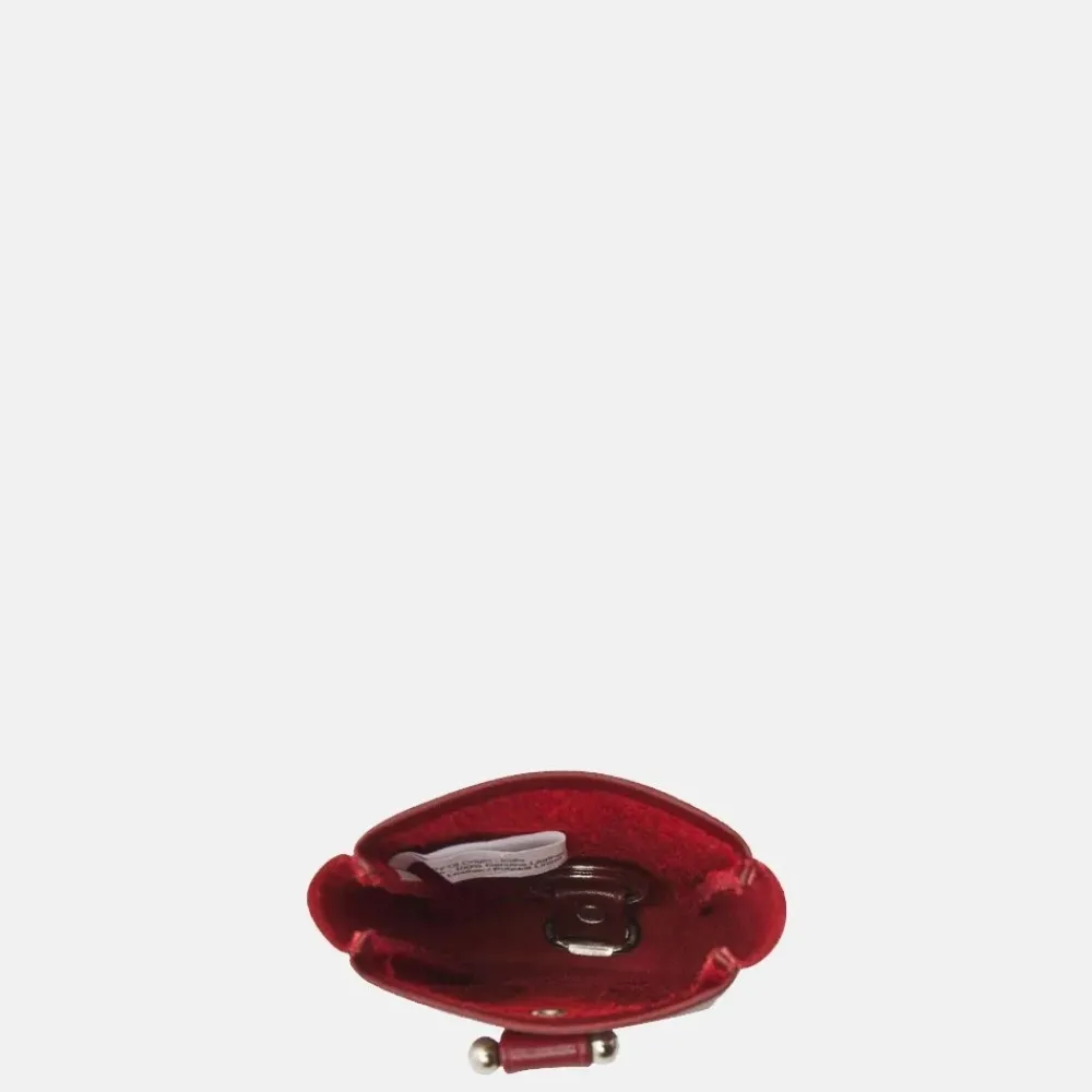 Sleuteletuis^DR Amsterdam Toronto klokmodel sleuteletui red