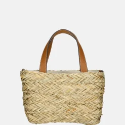 Handtassen^Duifhuizen handtas S naturel
