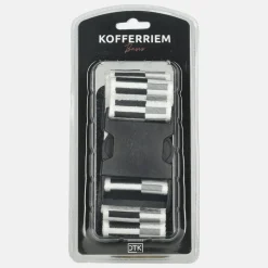 Kofferriemen^Duifhuizen kofferriem black-grey