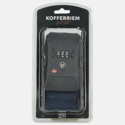 Kofferriemen^Duifhuizen kofferriem TSA navy