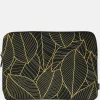 School Accessoires | Gepersonaliseerde Laptophoezen^Duifhuizen laptophoes 15 inch zwart goud blad