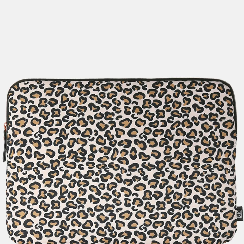 School Accessoires | Gepersonaliseerde Laptophoezen^Duifhuizen laptophoes 15 inch panter