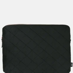 School Accessoires | Laptophoezen^Duifhuizen laptophoes 15 inch zwart velvet