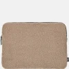 School Accessoires | Gepersonaliseerde Laptophoezen^Duifhuizen laptophoes 15 inch taupe teddy
