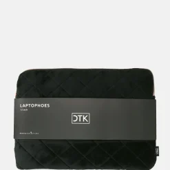 School Accessoires | Gepersonaliseerde Laptophoezen^Duifhuizen laptophoes 13 inch zwart velvet