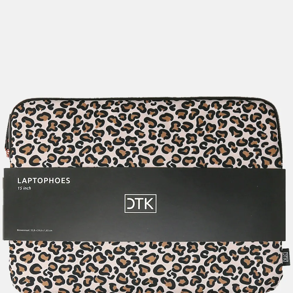 School Accessoires | Gepersonaliseerde Laptophoezen^Duifhuizen laptophoes 15 inch panter