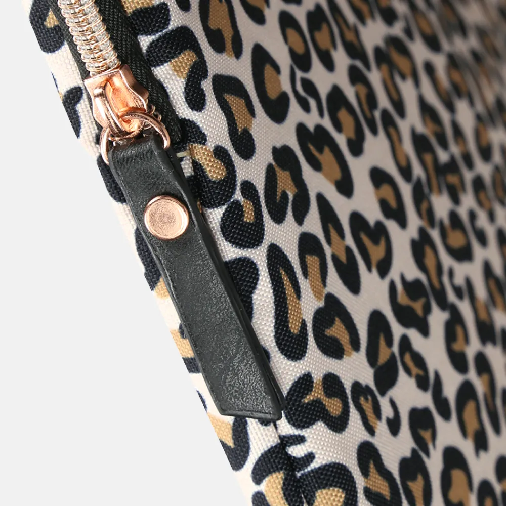 School Accessoires | Gepersonaliseerde Laptophoezen^Duifhuizen laptophoes 15 inch panter