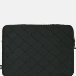 School Accessoires | Laptophoezen^Duifhuizen laptophoes 15 inch zwart velvet