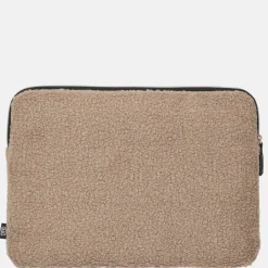 School Accessoires | Gepersonaliseerde Laptophoezen^Duifhuizen laptophoes 15 inch taupe teddy