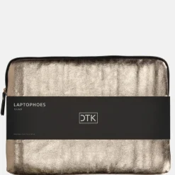 School Accessoires | Laptophoezen^Duifhuizen laptophoes 15 inch champagne