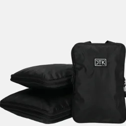 Inpakaccessoires^Duifhuizen packing cubes set compressie zwart