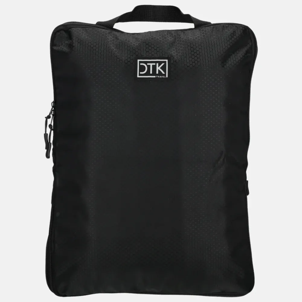 Inpakaccessoires^Duifhuizen packing cubes set compressie zwart