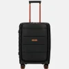 Handbagage Koffers^Duifhuizen Paloma handbagage koffer 55 cm black/copper