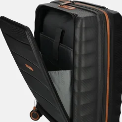 Handbagage Koffers^Duifhuizen Paloma handbagage koffer 55 cm black/copper